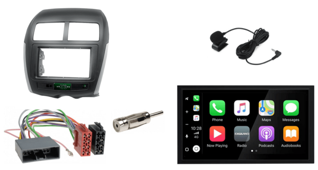 Wireless Apple Carplay &amp; Android auto navigatie geschikt voor Citro&euml;n C4 Aircross bj 2012+ Audiovolt XPA-675BT