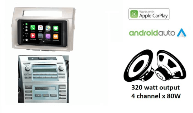 Wireless Apple Carplay &amp; Android auto navigatie geschikt voor Toyota Corolla Verso 2004 &ndash; 2009 Audiovolt XPA-675BT