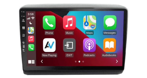 Navigatie voor Fiat Ducato | Peugeot Boxer | Citroen Jumper 2014+ | Apple Carplay en Android auto | QLED 9&rdquo; | 8-core 4+64 | DSP sound | AV-D040Q