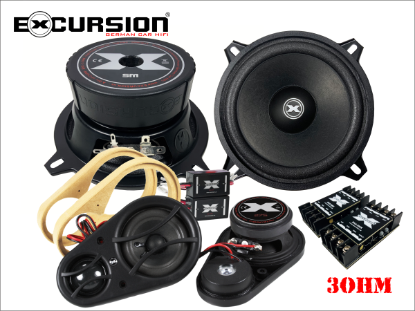 EXCURSION SHX 5.3C - 13cm DIN 3Way Component System