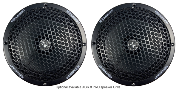 EXCURSION XXX M8 (8Ohm) - 20cm DIN Pro Audio Midrange Set