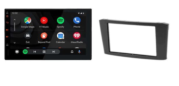 Wireless Carplay en Android octa core navigatie geschikt voor Toyota Avensis 2002 &ndash; 2008