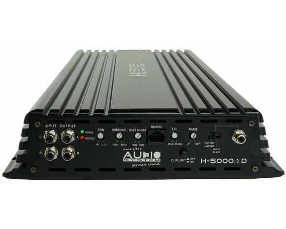 AUDIO SYSTEM HELON-SERIES 1-Kanaals Krachtige digitale MONO-versterker