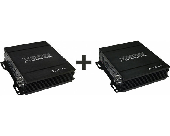 X--ion-Serie set van X-80.4D en de X-150.2D