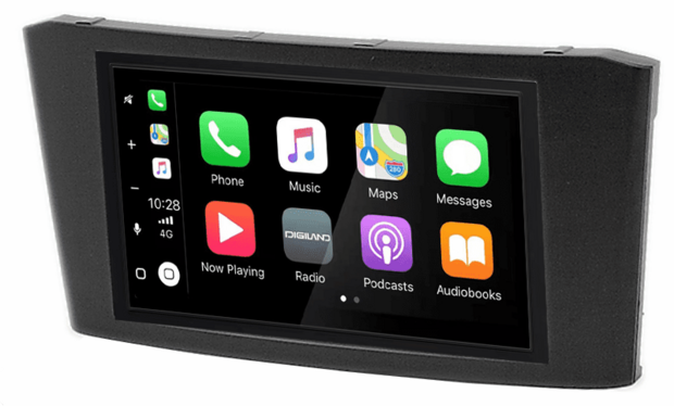 DAB+ Wireless Apple Carplay &amp; Android auto navigatie geschikt voor Toyota Avensis 2002 &ndash; 2008 Audiovolt XPA-675DBT