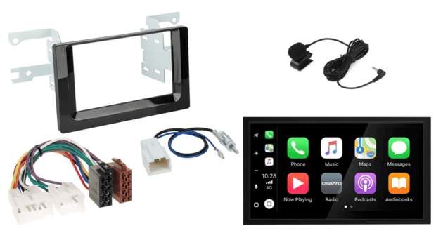 DAB+ Wireless Apple Carplay &amp; Android auto navigatie voor Toyota Auris (E180) 2016-2019 Audiovolt XPA-675DBT