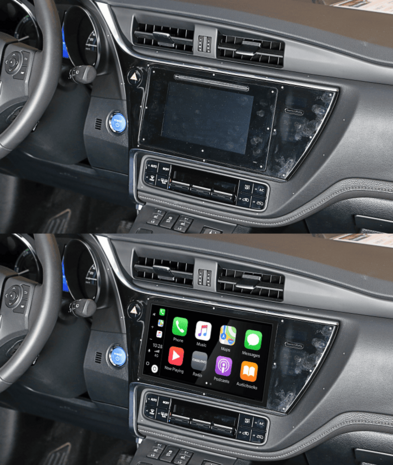 DAB+ Wireless Apple Carplay &amp; Android auto navigatie voor Toyota Auris (E180) 2016-2019 Audiovolt XPA-675DBT