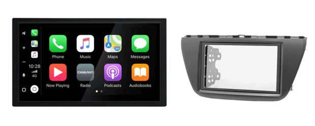 DAB+ Wireless Apple Carplay &amp; Android auto navigatie voor SUZUKI SX4, S Cross 2013+ Audiovolt XPA-675DBT