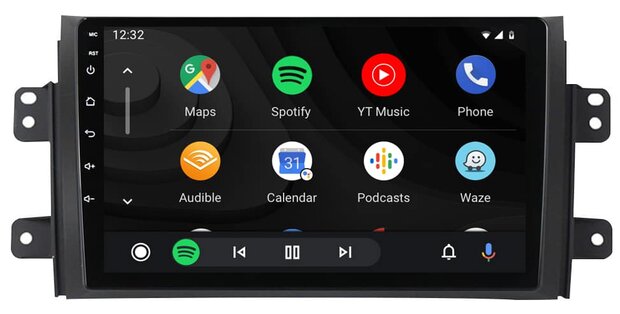 Navigatie voor Suzuki SX4 2007 &ndash; 2013 | octa core chipset | draadloos Car link en Android | 9-inch autoradio