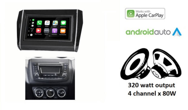 DAB+ Wireless Apple Carplay &amp; Android auto navigatie voor Suzuki Swift 2017+ Audiovolt XPA-675DBT