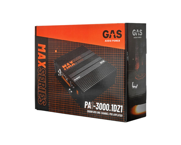 GAS MAX Level PA1 Mono amplifier 1Ohm