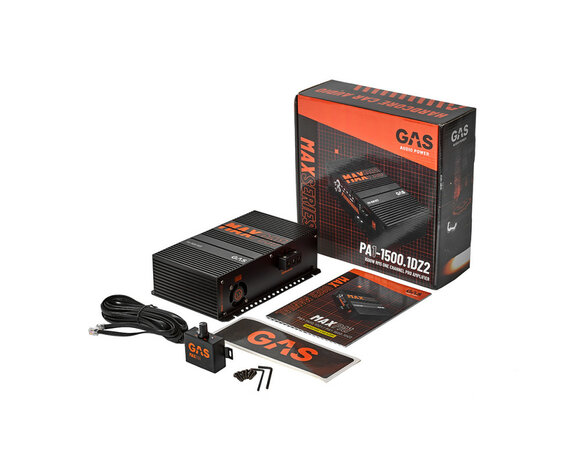 GAS MAX Level PA1 Mono amplifier 2Ohm