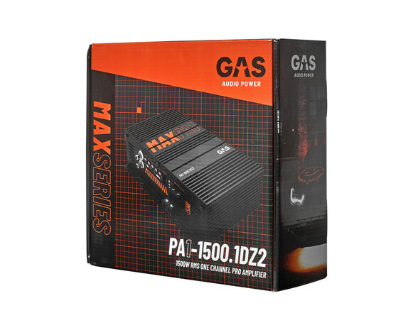 GAS MAX Level PA1 Mono amplifier 2Ohm