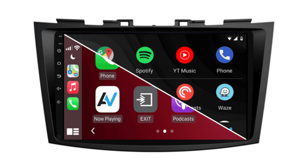 DAB+ autoradio navigatie voor Suzuki Swift 2011-2017 | Apple Carplay en Android | DSP sound | Qled 9-inch ARG-900DAB