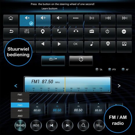 Suzuki Swift 2011-2017 Apple Carplay en Android navigatie | DSP sound | octa core 4+64GB | Qled 9-inch AV-D040Q