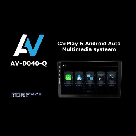 Suzuki Swift 2011-2017 Apple Carplay en Android navigatie | DSP sound | octa core 4+64GB | Qled 9-inch AV-D040Q