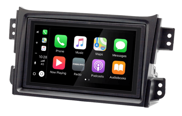 DAB+ Wireless Apple Carplay &amp; Android auto navigatie voor Opel Agila/Suzuki Splash 2008-2014 Audiovolt XPA-675DBT