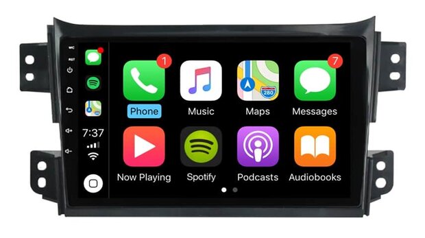 Opel Agila &ndash; Suzuki Splash 2008-2014 Carplay en Android navigatie 9&rdquo; | DAB+