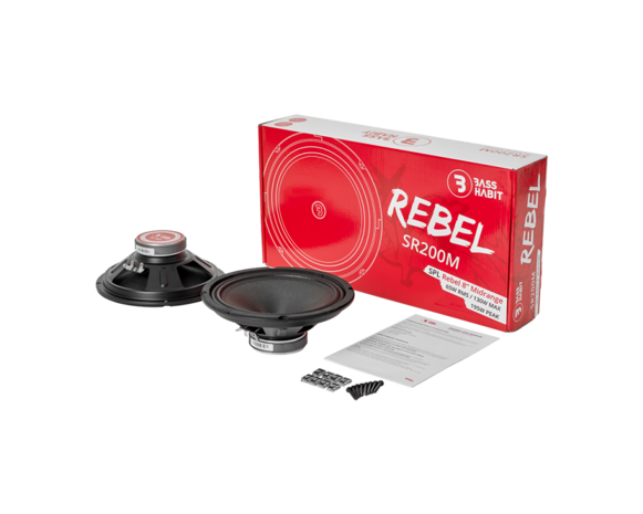 BASS HABIT SPL REBEL 8&quot; midrange 4Ohm