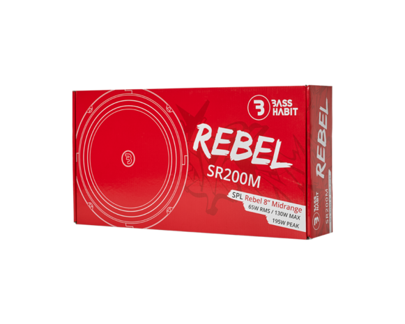 BASS HABIT SPL REBEL 8&quot; midrange 4Ohm