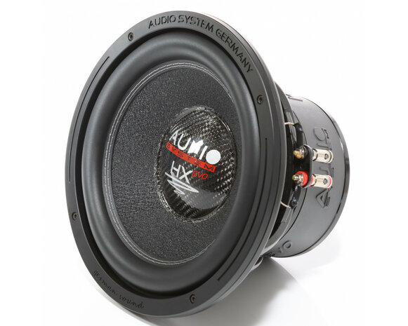 HX-Serie 250 mm High-End - Subwoofer 2x2 Ohm 2x250/200 watt