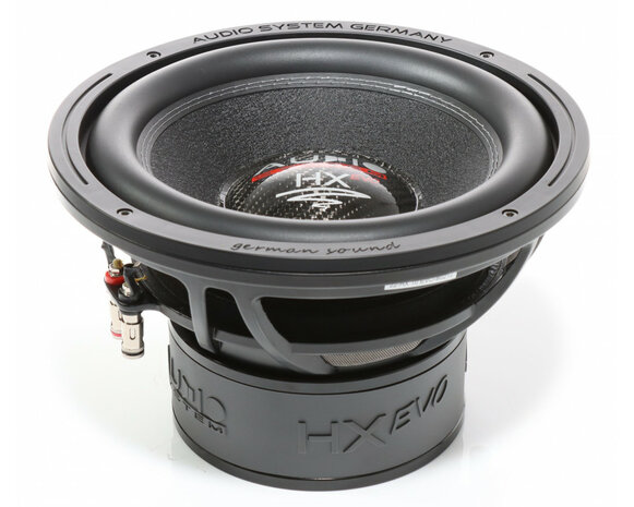 HX-Serie 250 mm High-End - Subwoofer 2x2 Ohm 2x250/200 watt
