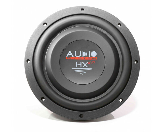 HX-Serie 250 mm High-End - FLAT Subwoofer 2x2 Ohm 2x250/200 watt