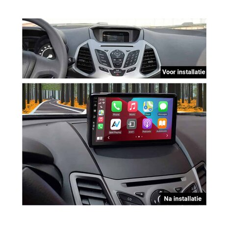 Ford Ecosport 2013-2017 Apple Carplay en Android navigatie | DSP sound | Qled 9-inch AV-D040Q