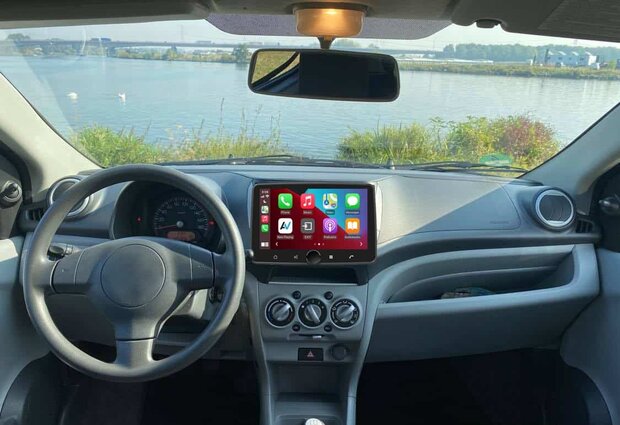 DAB+ navigatiesysteem voor de Nissan Pixo en Suzuki Alto 2009-2019 | CarPlay en Android Auto | XPA-800RDAB