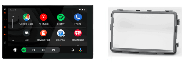 Wireless Carplay en Android 11 octa core navigatie geschikt voor SSANG YONG Rexton 2013 &ndash; 2017