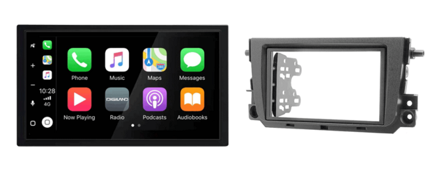 Wireless Apple Carplay &amp; Android auto navigatie voor Smart ForTwo 2010&ndash;2017 Audiovolt XPA-675BT