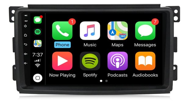 Benz Smart 2006-2009 octa core wireless carplay en Android navigatie autoradio 9&rdquo; | DAB+