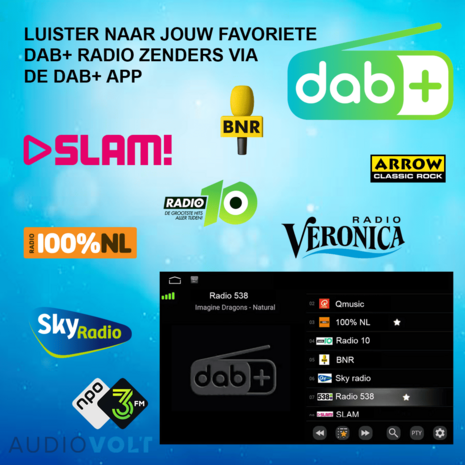 DAB+ autoradio navigatie voor Smart Fortwo 2011&ndash;2015 | Apple Carplay en Android | DSP sound | Qled 9-inch ARG-900DAB