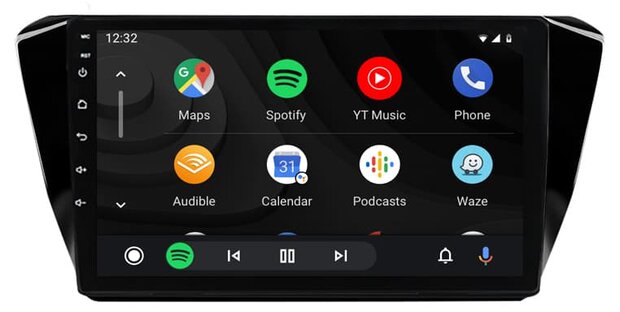 Skoda Superb 2016-2019 Carplay en Android navigatie 9&rdquo; | DAB+