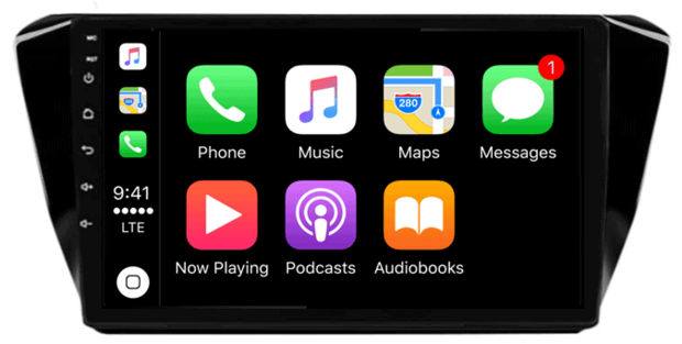 DAB+ autoradio navigatie voor Skoda Superb 2016-2019 | Apple Carplay en Android | DSP sound | Qled 10-inch ARG-1000DAB
