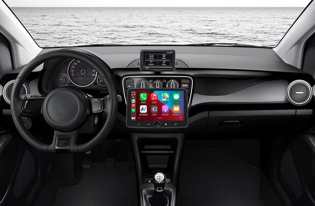 DAB+ navigatiesysteem voor Seat Mii en Skoda Citigo | CarPlay en Android Auto | XPA-800RDAB