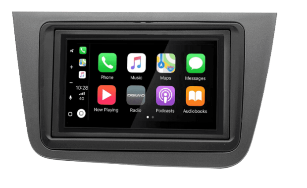 DAB+ Wireless Apple Carplay &amp; Android auto navigatie voor Seat Altea, Toledo Audiovolt XPA-675DBT