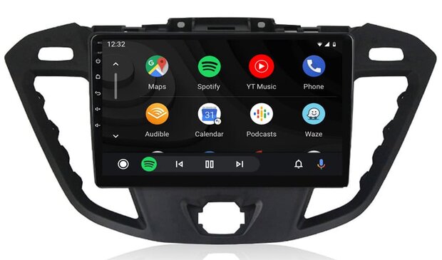 Navigatie voor Ford Transit 2014-2021 | DDR4 octa core chip 4+64GB | Carplay en Android 12 | 9-inch