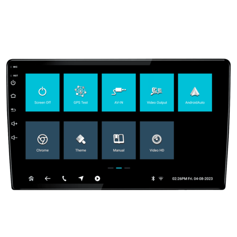 DAB+ autoradio navigatie voor Ford Transit Custom 2013-2018 | Apple Carplay en Android | DSP sound | Qled 9-inch ARG-900DAB