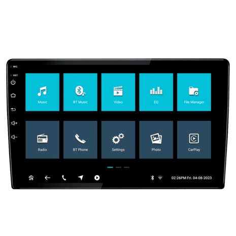 DAB+ autoradio navigatie voor Ford Transit Custom 2013-2018 | Apple Carplay en Android | DSP sound | Qled 9-inch ARG-900DAB