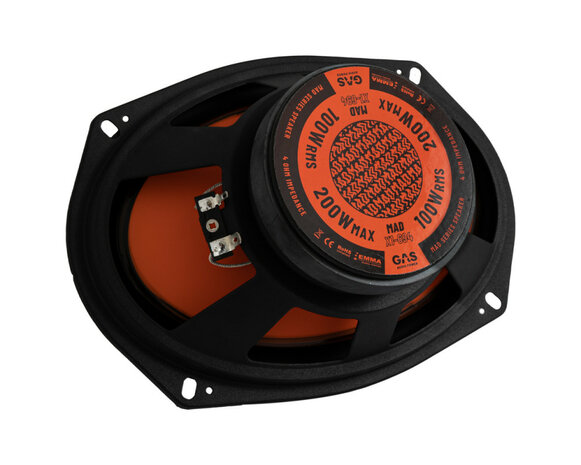 GAS MAD Level 1 Coaxial Speaker 6x9&quot;