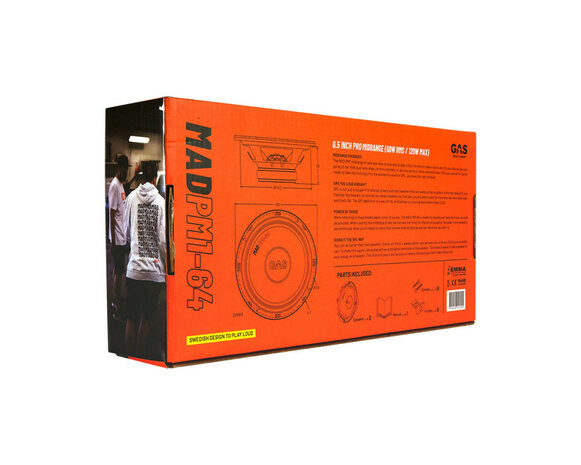 GAS MAD Level 1 Midrange Driver 6,5&quot;