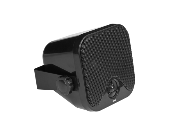 GAS MAD BK1-44 2-way box speaker - black, opbouwspeaker 10cm