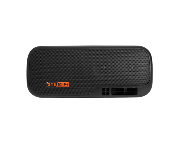 GAS MAD BK2-344 3-way box speaker - black, opbouwspeaker