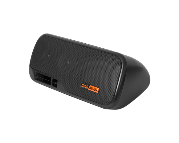 GAS MAD BK2-344 3-way box speaker - black, opbouwspeaker