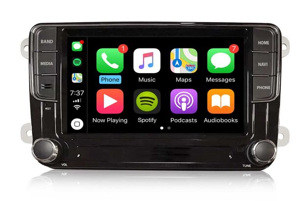 Wireless Carplay en Android auto navigatie geschikt voor SEAT Leon 2005-2012