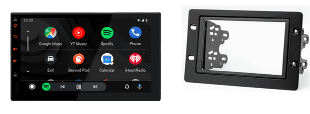 Wireless Carplay en Android octa core navigatie geschikt voor SAAB 9-5 2005 &ndash; 2011