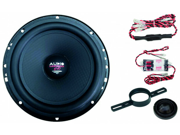 HX-SERIE SQ 200 mm 2-Way  EASY MOUNTING NEODYM Compo Systeem -Made in Germany-