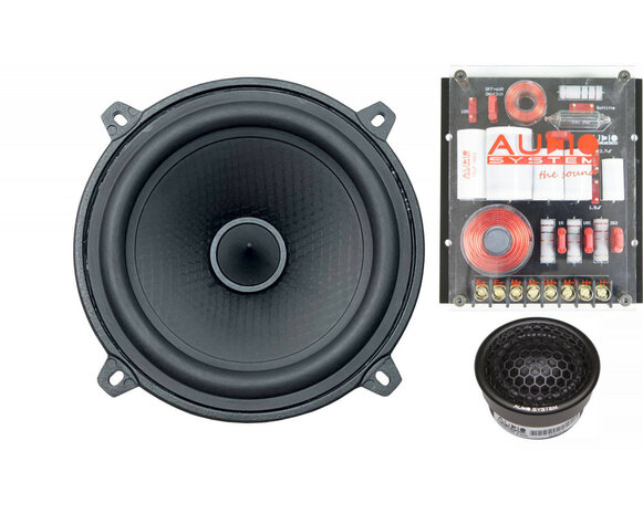 HX-SERIE PHASE 130 mm 2-Weg High-end Compo Systeem met Phase Plug