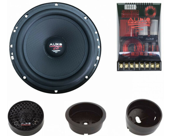 HX-SERIE SQ 130 mm 2-Way High-end Compo Systeem -Made in Germany-